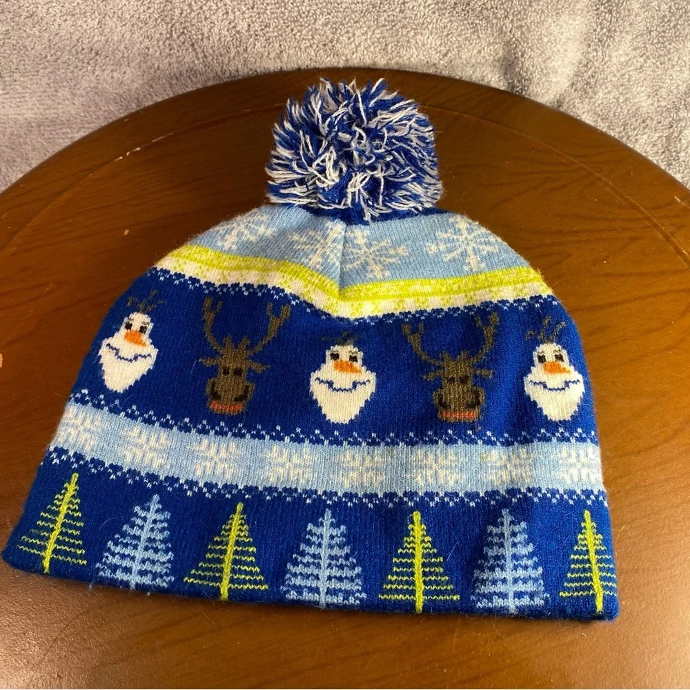 Disney Frozen Childs Hat Blue‎